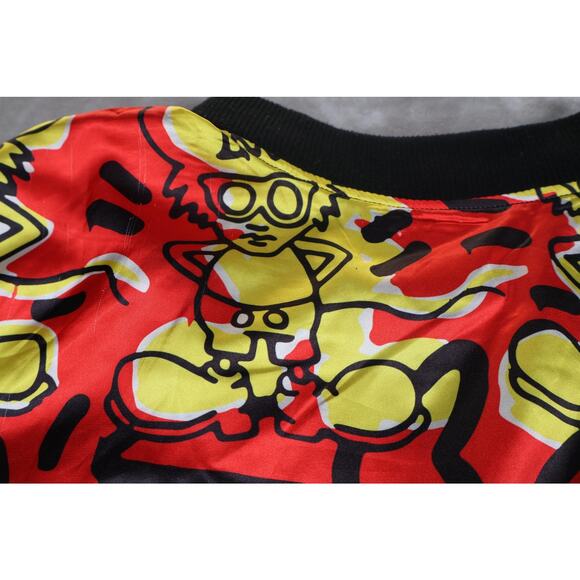 Disney Keith Haring Mickey Mouse Jacket Mens XL Bomber Diamond Supply Co Collabo - Picture 9 of 9